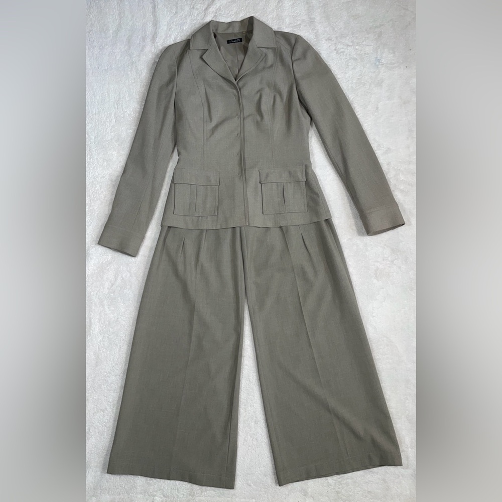 Tahari women pants Suit Jacket Sz 6 Pants Sz 2